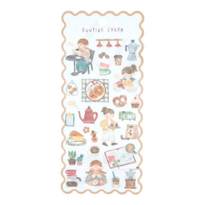 MindWave マインドウェイブ マインド ルーチンチャームステッカー 82186（10セット）