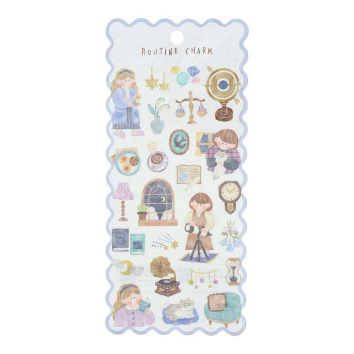 MindWave マインドウェイブ マインド ルーチンチャームステッカー 82190（10セット）