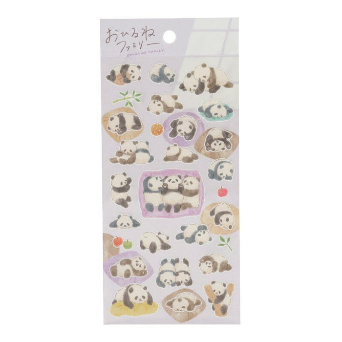 MindWave マインドウェイブ おひるねファミリーステッカー 82287（10セット）