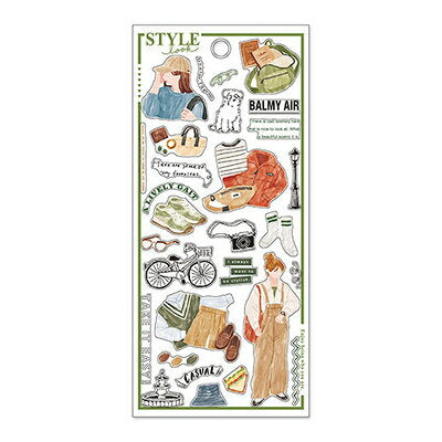 MindWave マインドウェイブ スタイルルックステッカー ストロール 82309（10セット）