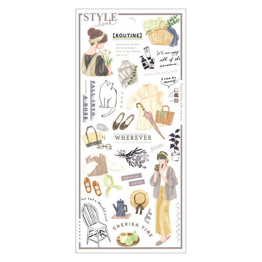 MindWave マインドウェイブ スタイルルックステッカー ホーム 82312（10セット）