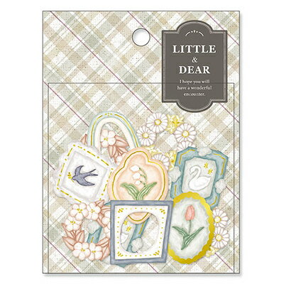 MindWave マインドウェイブ リトルアンドディアステッカー フレーム 82355（10セット）