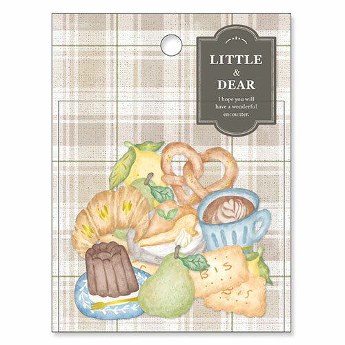 MindWave マインドウェイブ リトルアンドディアステッカー カフェ 82357（10セット）