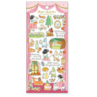 MindWave マインドウェイブ プティテアトルステッカー 白雪姫 82396（10セット）