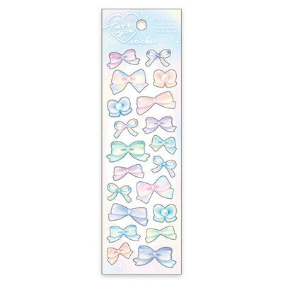 MindWave マインドウェイブ フェイブユーステッカー リボンAU 82538（10セット）