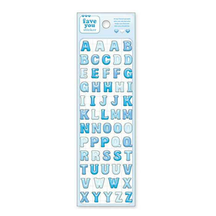 MindWave マインドウェイブ フェイブユーステッカー 文字 BL 82541（10セット）