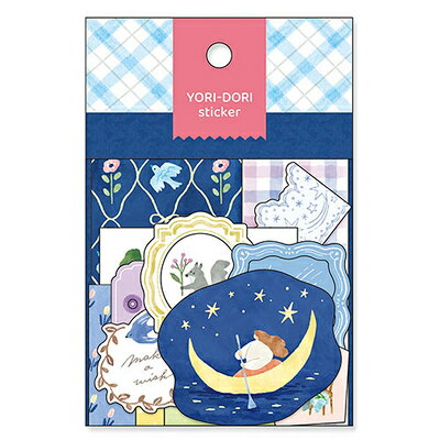 MindWave マインドウェイブ ヨリドリステッカー 月夜の夢 82557（10セット）