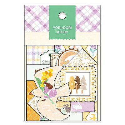 MindWave マインドウェイブ ヨリドリステッカー 鳥の背に乗って 82558（10セット）