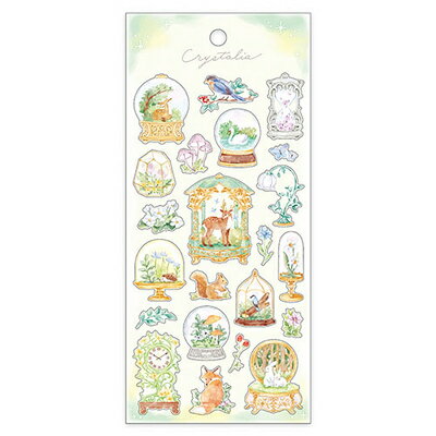 MindWave マインドウェイブ クリスタリアステッカー プラント 82590（10セット）