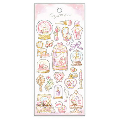 MindWave マインドウェイブ クリスタリアステッカー ドレスアップ 82591（10セット）