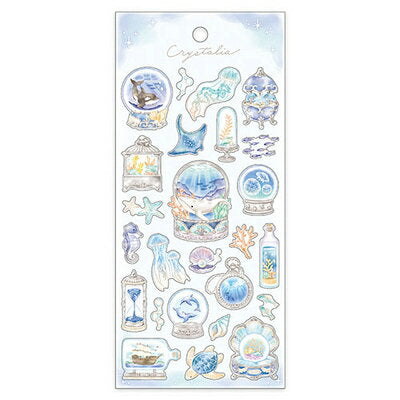 MindWave マインドウェイブ クリスタリアステッカー シー 82592（10セット）