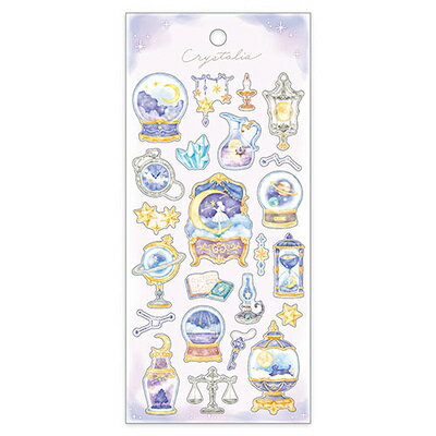 MindWave マインドウェイブ クリスタリアステッカー ナイト 82594（10セット）