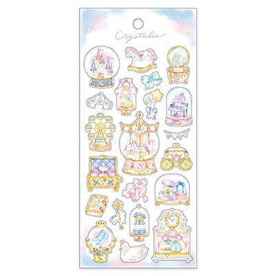 MindWave マインドウェイブ クリスタリアステッカー トイ 82595（10セット）