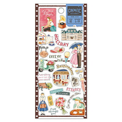 MindWave マインドウェイブ シネマティックステッカー ロマンス 82598（10セット）