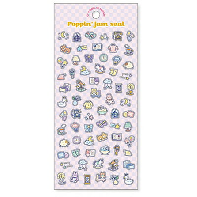 MindWave マインドウェイブ ポッピンジャムシール ナイト 82609（10セット）