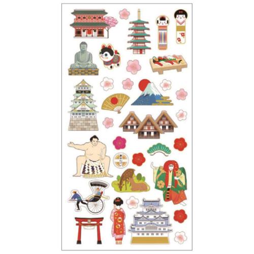 Luk Pin Wagara Seal Nihon Ryoko US16580 4920097165801 (10 sæt)