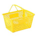 買物カゴ　イエロー MY-25 岐阜プラスチック 4938233361321（10セット）
