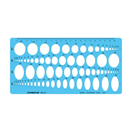 ステッドラー日本_総合だ円定規 97637 /4955414976372（10セット）