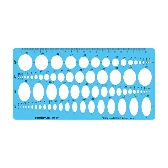 ステッドラー日本_総合だ円定規 97637 /4955414976372（10セット）