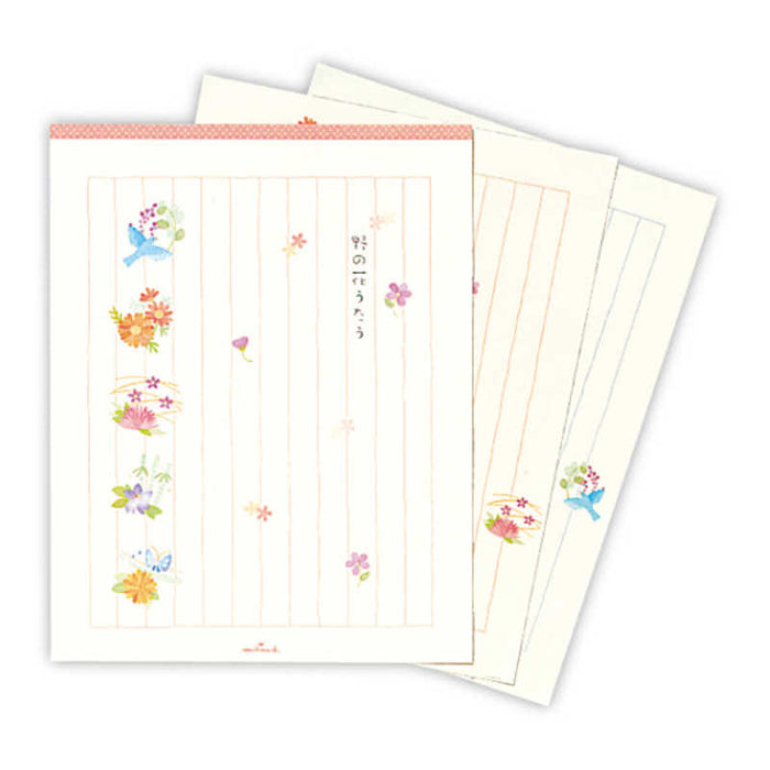 日本ホールマーク パッド野の花うたう３ 819026 4961099819026（6セット）