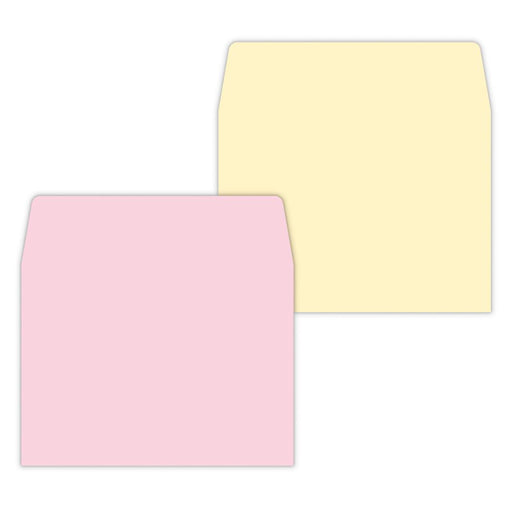 日本ホールマーク ヒトコトフウトウピンク＆イエロー 839536 4961099839536（6セット）