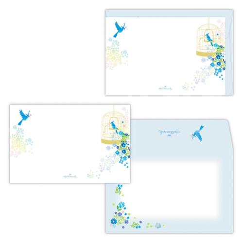 日本ホールマーク ミニメセットアオイトリ２ 846664 4961099846664（6セット）