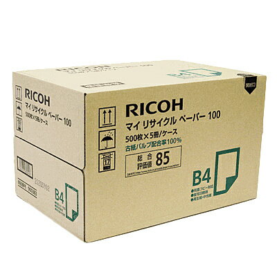 ＲＩＣＯＨ マイリサイクルペーパー１００　Ｂ４Ｔ 900383 4961311853418