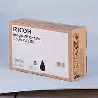 リコー RICOH MP カートリッジ ブラック CW2200 185ml A4・5%チャート約 印刷可能 600203 リコー 4961311870019（10セット）