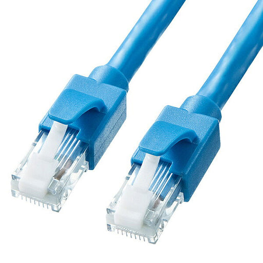 サンワサプライ　カテゴリ６Ａ　ＬＡＮケーブル　KB-T6ATS02BL 4969887753132（10セット）