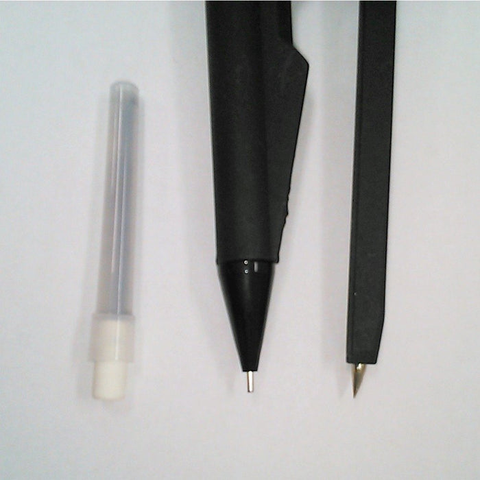 ソニック スーパーコンパス 0.5mm芯用 黒 ノツク-503-BK ソニック 4970116004567（10セット）