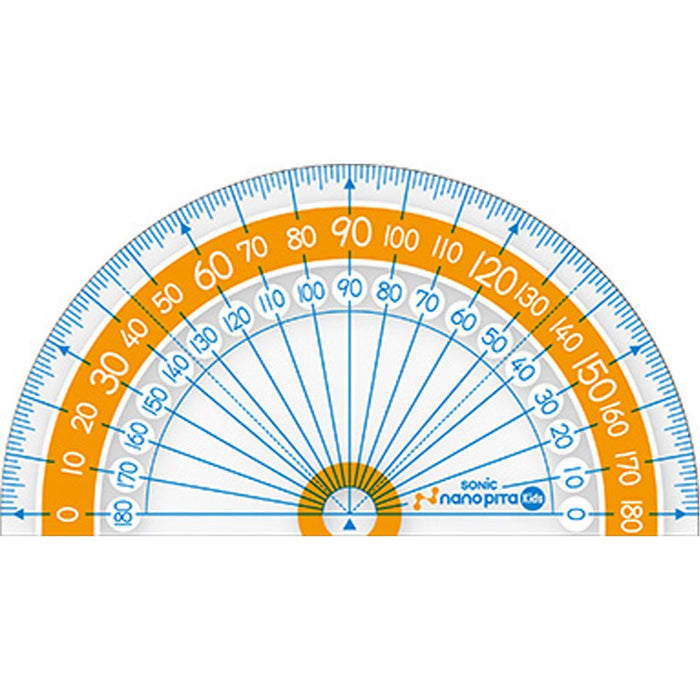 ソニック ナノピタ キッズ 定規セット SK-7885 ソニック 4970116039187