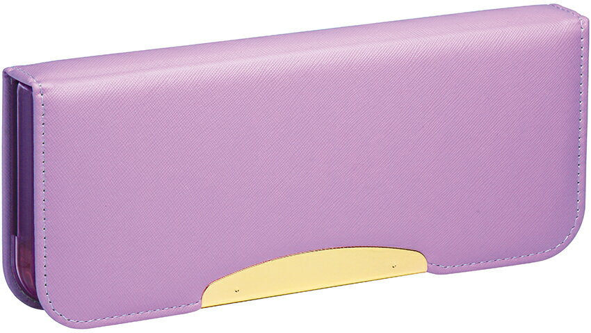 ソニック こだわり両面筆入 アルロック スリム バイオレット FD-8502-V ソニック 4970116045966（10セット）