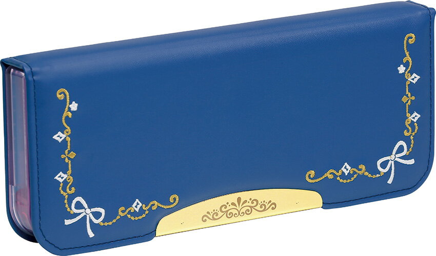 リアナティアラ　アルロック筆入　両面スリム　クラシック　FD-1302-K ネイビー ソニック 4970116048400