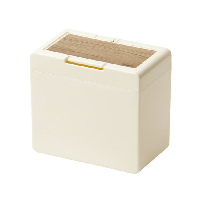 ソニック LV-4672-I リビガク ちょいバコ卓上ゴミ箱 ワンタッチで開く アイボリー ソニック 4970116050854