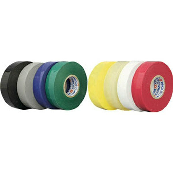 HF-118-A　ミリオン ビニルテープ POS 灰 19×10m 共和 4971620441084（10セット）