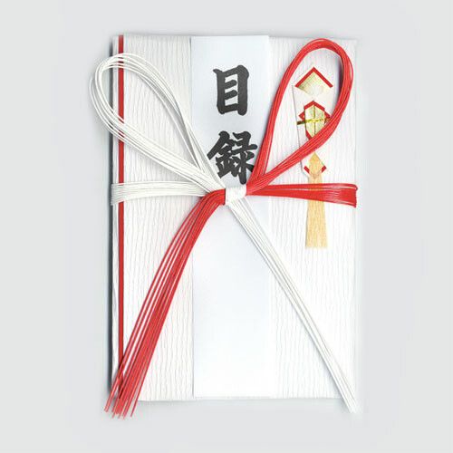 菅公 角目録 紅白花結び短冊字入 菅公工業 4971655266515