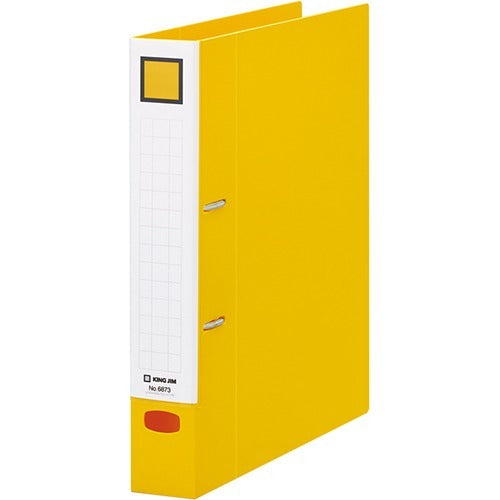 King Jim Levering Arquivo Tipo D Amarelo 6873-Y 4971660039067