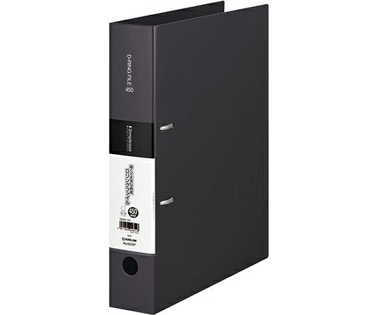 キングジム シンプリーズ Dリングファイル 653SP キングジム 4971660046218（10セット）