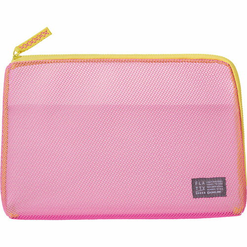 キングジム_フラッティ シアーLサイズ　ピンク 5166-PINK /4971660059690（10セット）