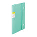 キングジム_クリアーファイル カキコ ジャバラタイプ 16ポケットA4 タテ型ミントグリーン 8612-MINTGREEN /4971660059942（10セット）