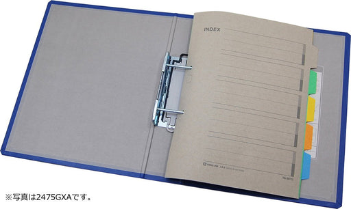 キング ファイル３サツパック２４７３ＧＸＡ－３アオ 2473GXA-3-B 4971660503940