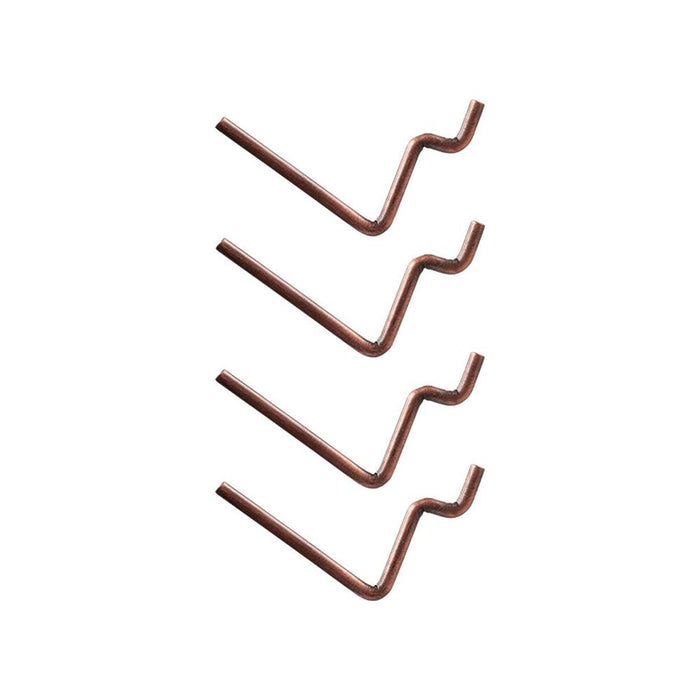 PGP01ﾁﾔ　ＰＥＧＧＹ　Ｌ字フック　茶　PGP01 （4本） キングジム / 4971660775644