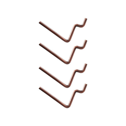 PGP01ﾁﾔ　ＰＥＧＧＹ　Ｌ字フック　茶　PGP01 （4本） キングジム / 4971660775644（10セット）