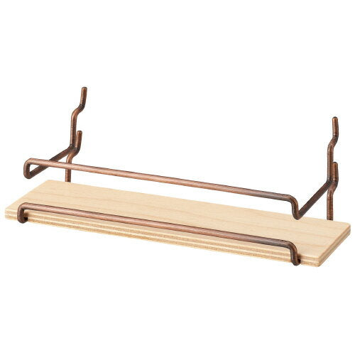 PGP04ﾁﾔ　キングジム KING JIM PEGGY ミニシェルフ 茶 キングジム 4971660775682（10セット）