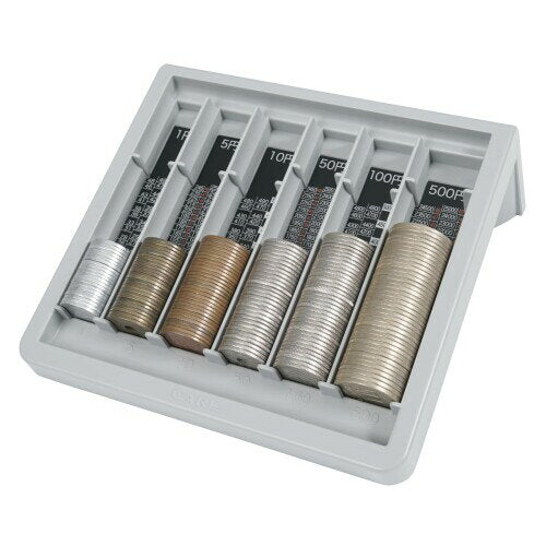 CARL カール事務機 コインカウンターグレー CX-004-D 4971760002770