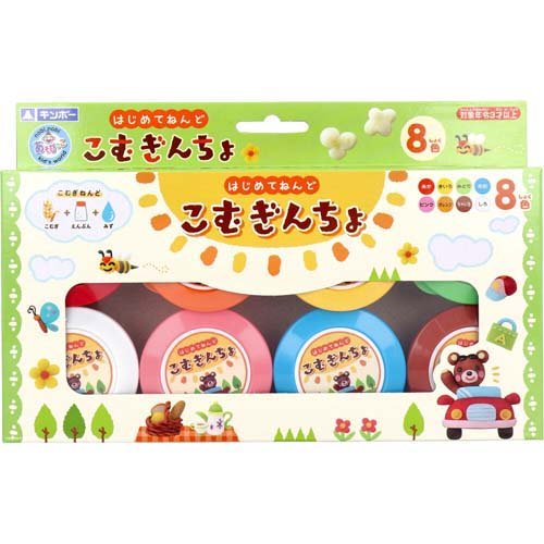 銀鳥産業 こむぎんちょ８色セット A-KGN8ZFR 4973107041855