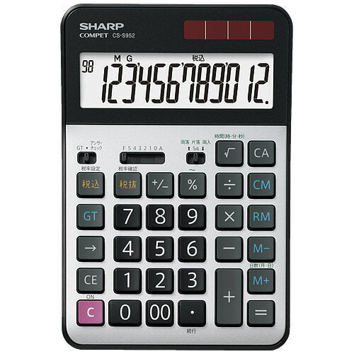SHARP 電卓 CS-S952-X シャープ 4974019761435