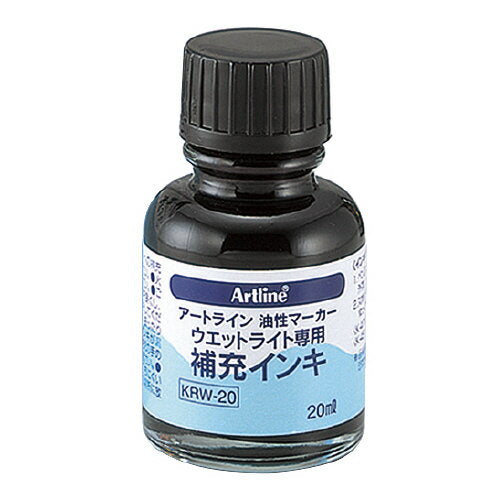 Чернила для заправки Shachihata, черные KRW-20-K 4974052633041