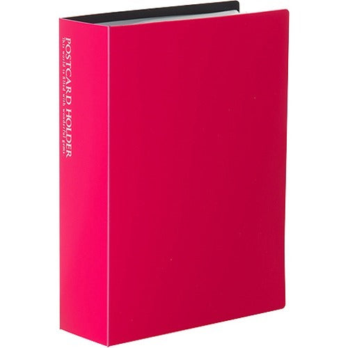 セキセイ ポストカードホルダー 高透明 ハガキサイズ120枚 ピンク KP-60P-21 セキセイ 4974214166493（10セット）