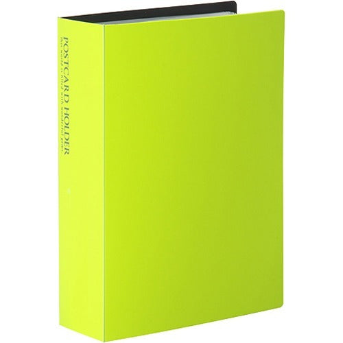 セキセイ ポストカードホルダー 高透明 ハガキサイズ120枚 ライトグリーン KP-60P-33 セキセイ 4974214166509